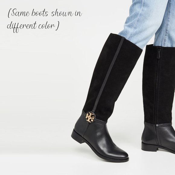 tory burch miller 25mm suede boots - Picture 9 of 9